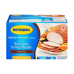 Butterball boneless turkey breast roast product packshot.