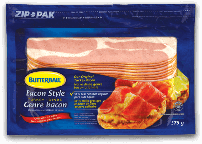 bacon turkey butterball original style hardwood flavour slowly aroma serves chips smoked authentic taste give over