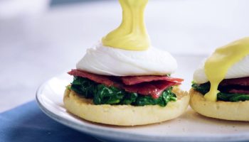 Turkey Bacon Eggs Benedict Turkey Bacon Eggs Benedict