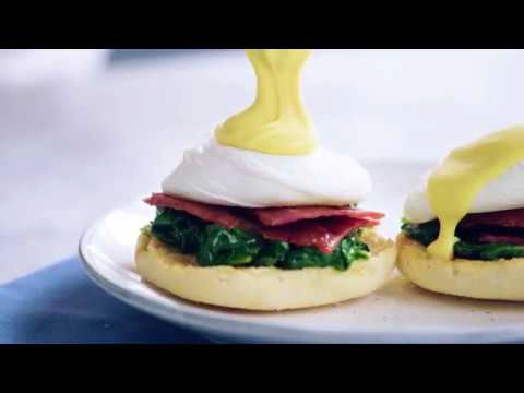 œufs Bénédictine au bacon de dinde