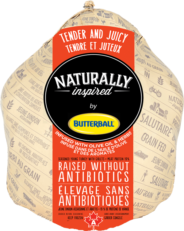 NI-by-BB-600 Naturally inspired whole turkey.