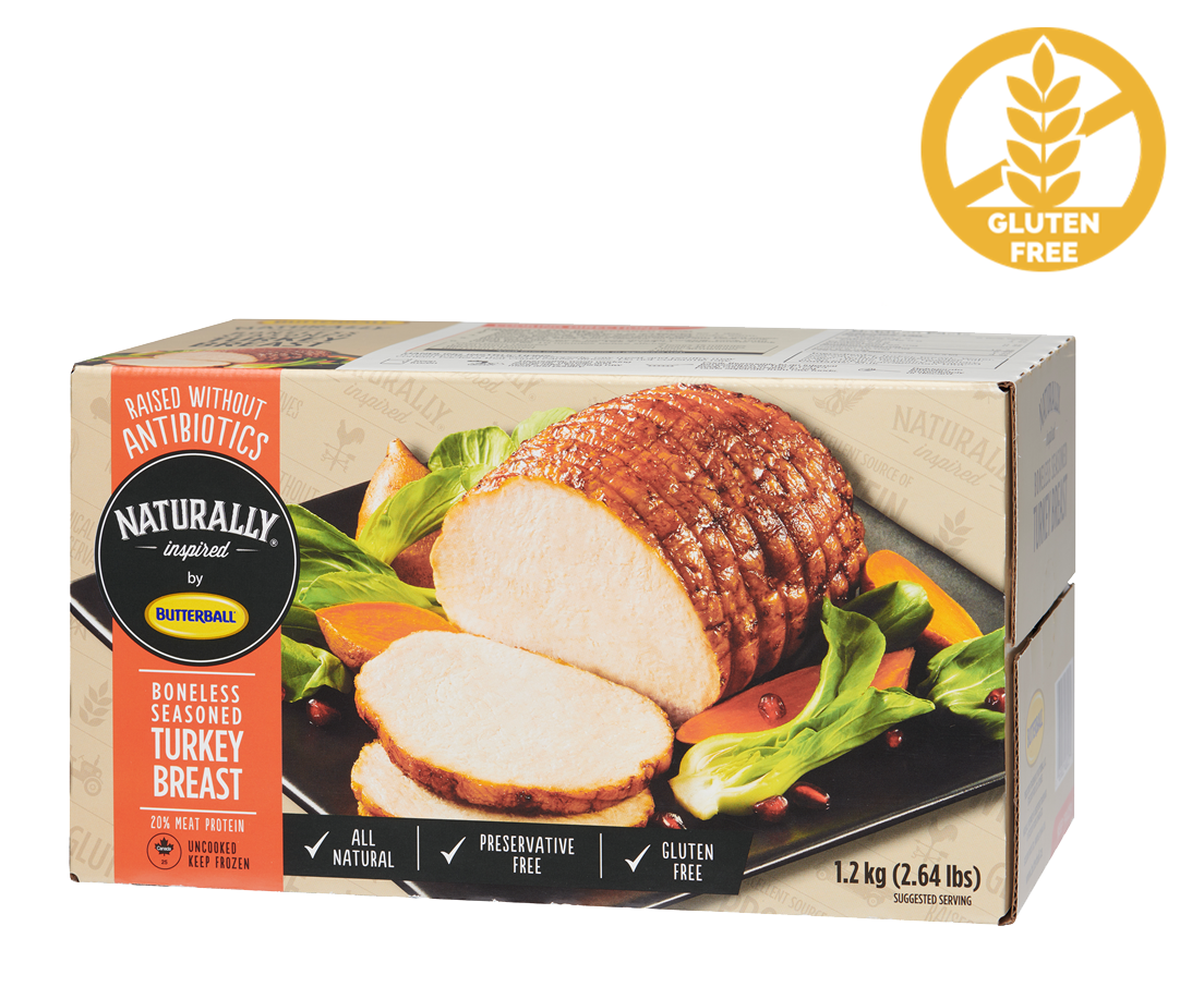 Naturally Inspired Seasoned Boneless Turkey Breast Roast