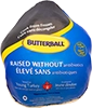 Butterball cook from frozen raw turkey package